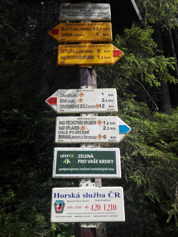 Penzion La Baita Branná Екстериор снимка